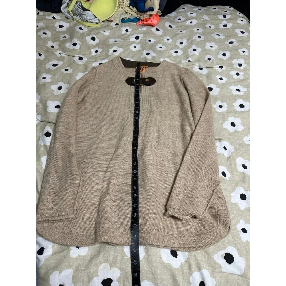 Tory Burch wool tan sweater